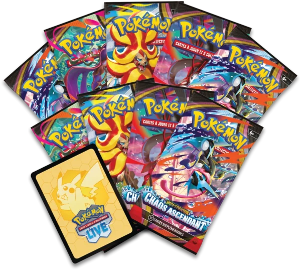 Pokémon Chaos Ascendant ETB Coffret Dresseur d'Elite [FR] [me04]