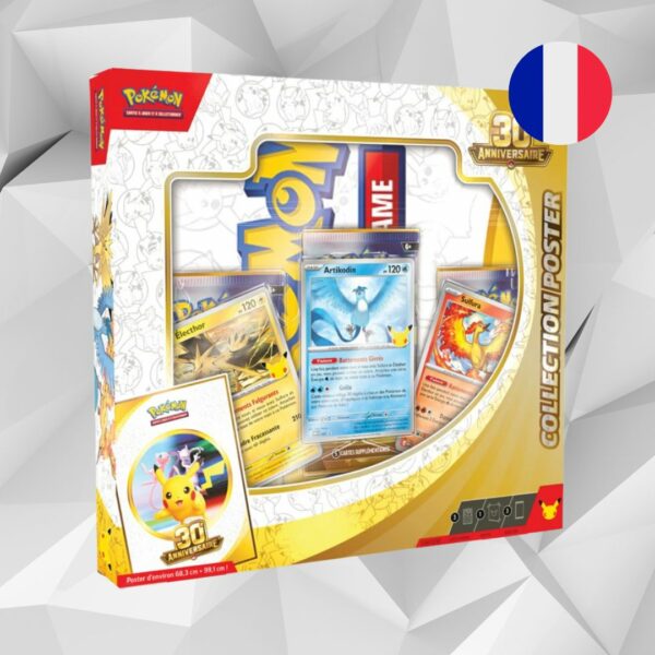 [PRECO] Pokémon Célébration 30 ans Coffret Poster FR