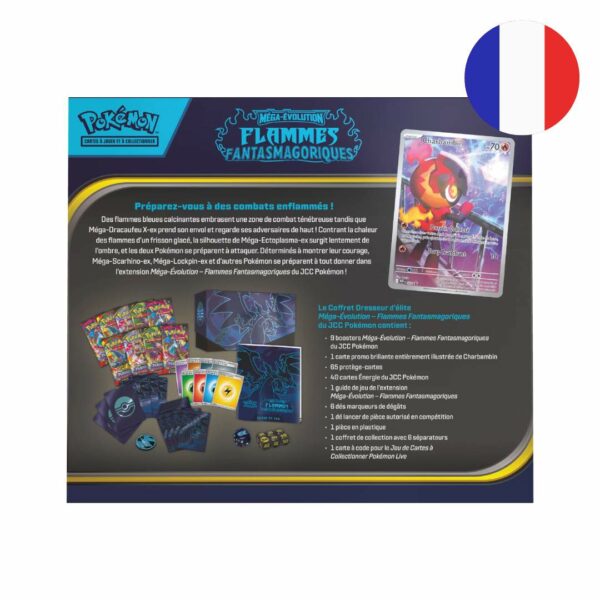 Pokémon Flammes Fantasmagoriques Elite Trainer Box FR [me02]