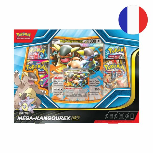 Méga-Kangourex ex Box-fr-4 Pokémon Coffret Méga-Kangourex‑ex FR