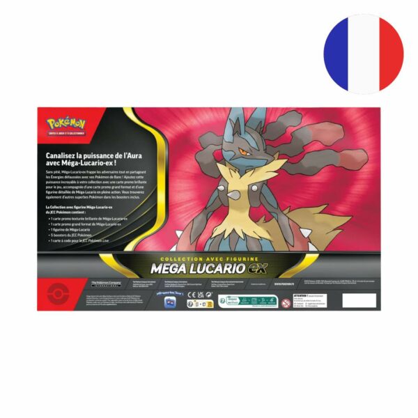 Pokémon Collection Méga-Lucario ex Figurine FR