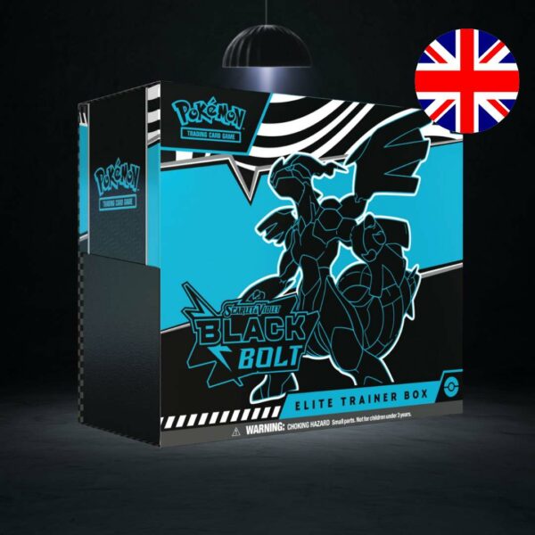 Pokemon ETB Black Bolt Elite Trainer Box OVP / Sealed [SV10.5] [EN]