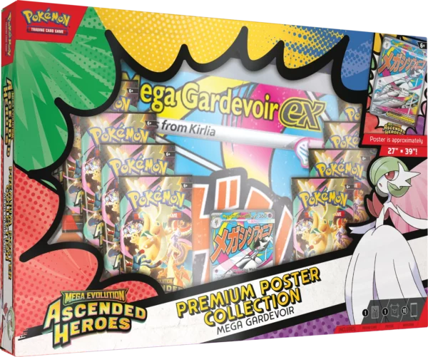 Pokémon Coffret Premium Poster Collection Mega Gardevoir ME02.5 EN