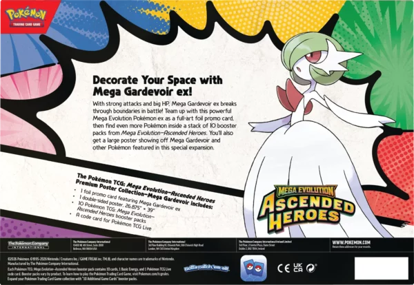 Pokémon Coffret Premium Poster Collection Mega Gardevoir ME02.5 EN