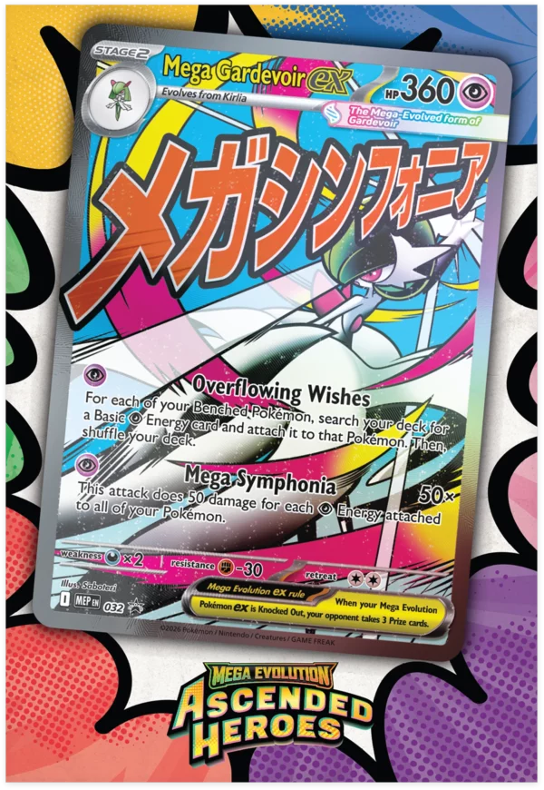 Pokémon Coffret Premium Poster Collection Mega Gardevoir ME02.5 EN