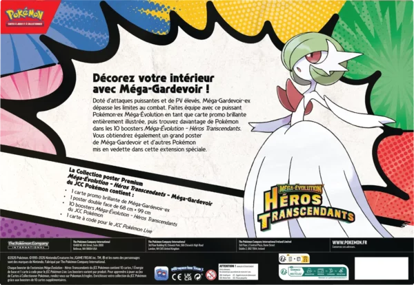 Pokémon Coffret Collection poster Premium Méga-Gardevoir ME02.5 FR